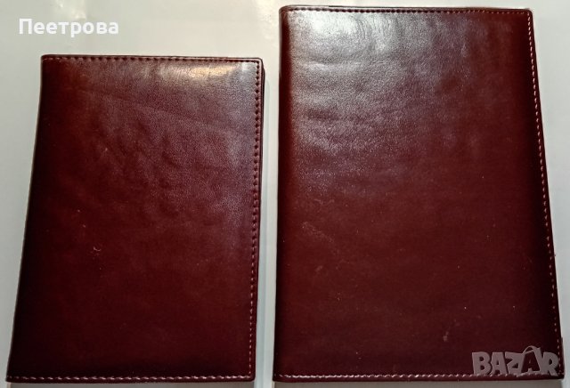 Азбучник с кожена подвързия, три цвята., снимка 2 - Ученически пособия, канцеларски материали - 44457965