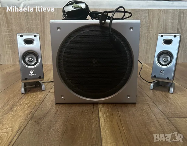 Мощна 2.1 аудио система Logitech Z3 – 40W RMS (Дървен субуфер)