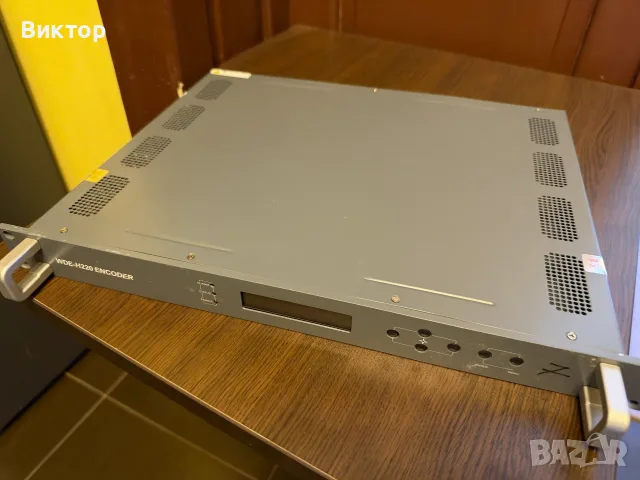 Професионален HD енкодер WDE-H220 (MPEG-4 / H.264 AVC) – Отлично състояние, снимка 2 - Приемници и антени - 56293673