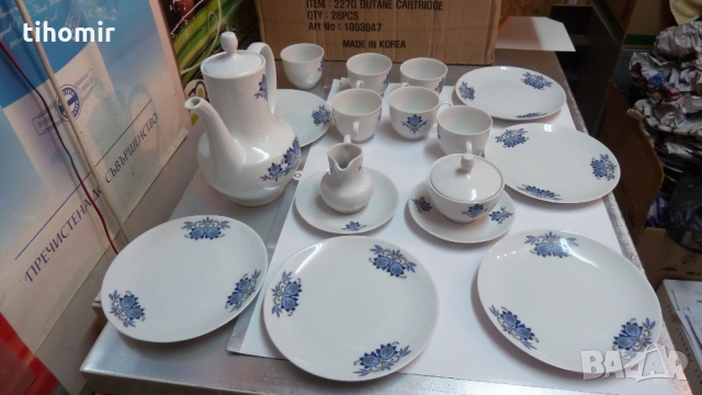 Баварски порцеланов сервиз за кафе, снимка 2 - Сервизи - 36101207