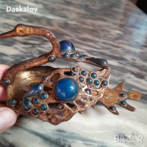 Продавам старинен декоративен лебед, снимка 6 - Други ценни предмети - 41346939