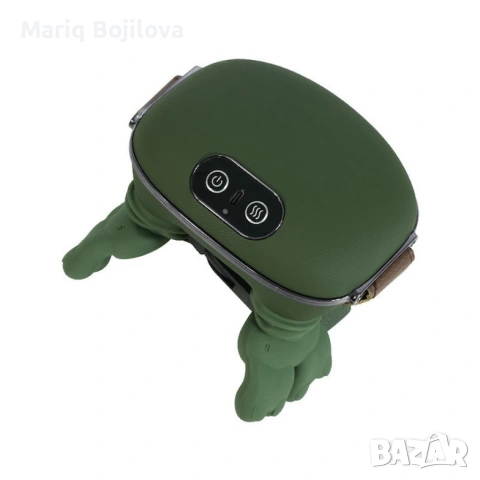 Масажор за врат и рамене с топлина, USB зареждане - 4D масаж, снимка 5 - Масажори - 53449880