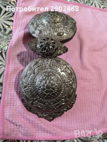 Пафти сребърни Карловски пафти. , снимка 4 - Антикварни и старинни предмети - 52332089