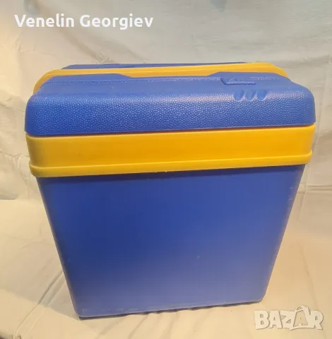 Хладилна кутия, 18 литра/ EDA /цвят Син окен, пасивна, made in France, снимка 1