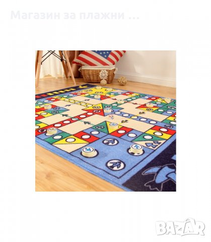ИГРА КИЛИМЧЕ НЕ СЕ СЪРДИ ЧОВЕЧЕ 80Х80 СМ. СЪС ЗАРЧЕ И ФИГУРИ - код 2714