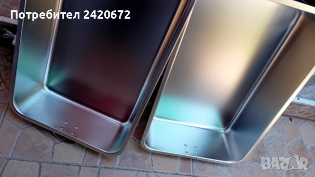 тава неръждавейка за пещ, снимка 2 - Съдове за готвене - 51229072