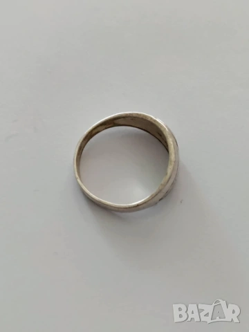 Сребърен пръстен, снимка 3 - Пръстени - 53464154
