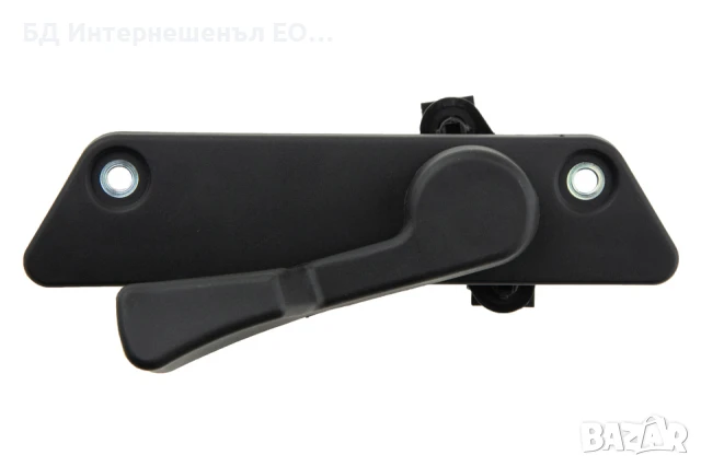 735379978 Вътрешна дръжка за отваряне на задна дясна врата FIAT DOBLO 2000-2010, черна, снимка 3 - Части - 50900253