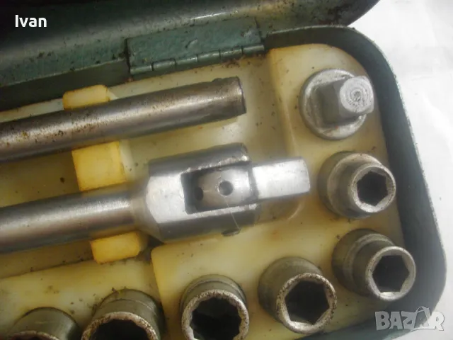 15 ЧАСТИ РУСКА/СССР ГЕДОРИЯ ИНСТРУМЕНТАЛИУМ 10-30мм СТАРО КАЧЕСТВО СЪС СИЛОВ ВЪРТОК В МЕТАЛНА КУТИЯ, снимка 18 - Други инструменти - 50202528