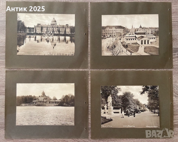 Стари фотографии от Германия, архитектура и забележителности, начало XX век, снимка 8 - Антикварни и старинни предмети - 51451132