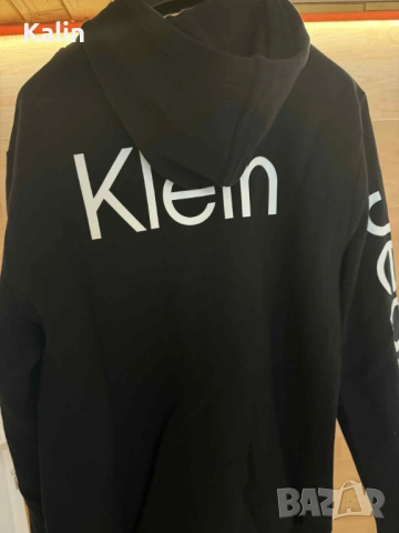 Calvin Klein Jeans Hoodie, снимка 4 - Спортни дрехи, екипи - 53668455