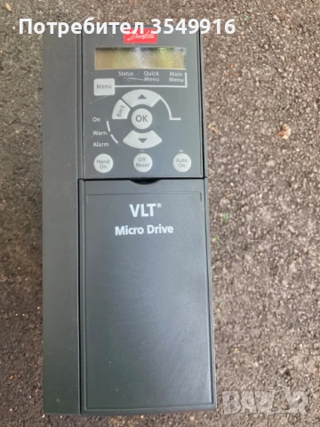 Честотен регулатор(инвертор) Danfoss 7,5кw Micro drive