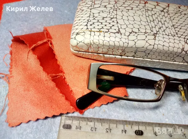 ВИНТИДЖ АРТ СТИЛ ХЕЛИОМАТИК ОЧИЛА с КЪРПИЧКА и КРАСИВ КАЛЪФ 47741, снимка 10 - Слънчеви и диоптрични очила - 47512341