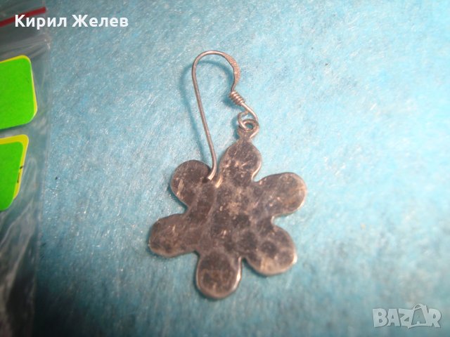 СТАРА СРЕБЪРНА АРТ ОБЕЦА КОВАНО ОКСИДИРАНО СРЕБРО МАЙСТОРСКА РАБОТА 25899, снимка 4 - Антикварни и старинни предмети - 35736323