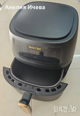 Уред за готвене с горещ въздух Silver Love S-18, 8 литра, 2400W - ПРОМОЦИЯ, снимка 2 - Фритюрници - 51399329