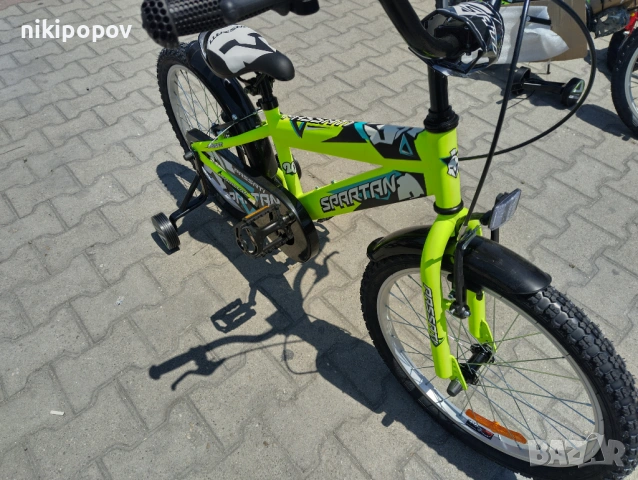 PASSATI Велосипед 20" SPARTAN жълт, снимка 8 - Велосипеди - 53773326