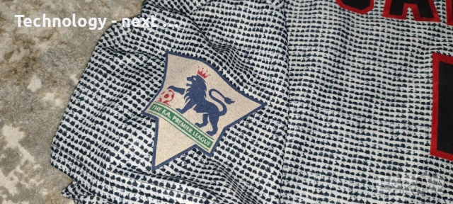 Ретро тениска Manchester United 1994/96–CANTONA 7–ОРИГИНАЛ–Umbro–Рядка, снимка 11 - Футбол - 53670607