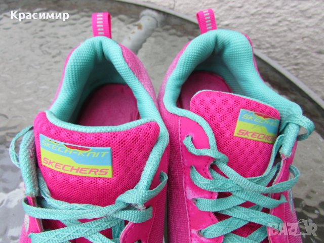Дамски маратонки Skechers Knit , снимка 7 - Маратонки - 42252557