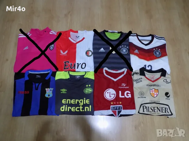 футболни тениски feyenoord genova germany sao paulo spfc barcelona sporting psv verbaant екип