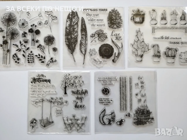 Силиконови скрапбук печати силиконов печат картички албум различни видове