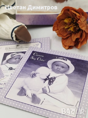 Колекционерска порцеланова кукла , снимка 11 - Кукли - 51446089