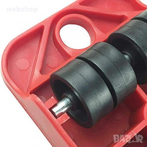 КОМПЛЕКТ ЗА ПРЕМЕСТВАНЕ НА МЕБЕЛИ И ТЕЖКИ ПРЕДМЕТИ, ДО 300 КГ, 5 ЧАСТИ, снимка 4 - Други инструменти - 35680933