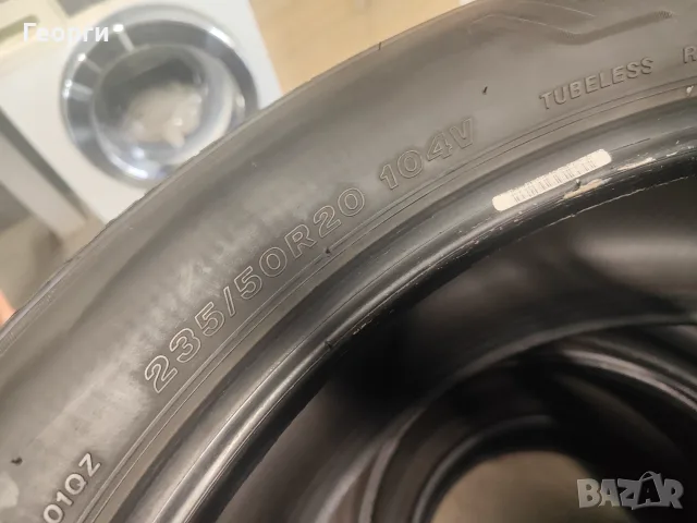 2бр. летни гуми 235/50/20 Bridgestone, снимка 4 - Гуми и джанти - 56154628
