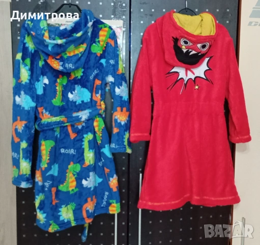 детски халати за баня размер 122-128см, снимка 2 - Хавлии и халати - 53437127