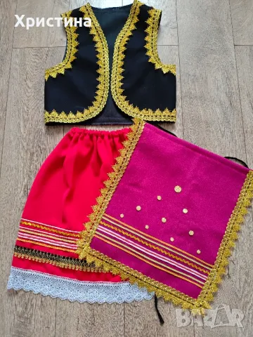 Детска народна носия за момиче - до 8-9 год. Размер N 5, снимка 7 - Други - 16922614