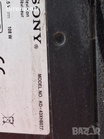 T-Con Board HV430QUBN1K  47-6021401 за 43-инчов телевизор Sony Модел KD-43XH8077, с дисплей YS9S043H, снимка 6 - Части и Платки - 52412525