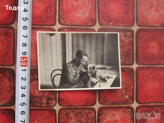 Картичка снимка немски войник 3 райх в17, снимка 2 - Колекции - 36112196