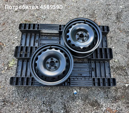 2бр.НОВИ ДЖАНТИ 16цола 5x100 за Vw Polo,Skoda Fabia,Kamiq,Roomster,Audi A1,Seat Ibiza,Toledo