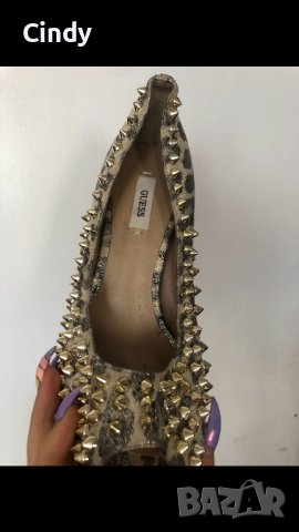 Guess обувки на висок ток , снимка 3 - Дамски обувки на ток - 39778868