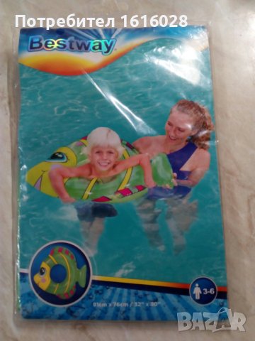 Нов детски пояс Риба., снимка 3 - Надуваеми играчки - 39676300