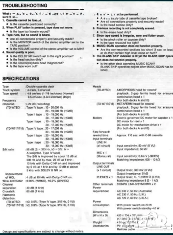 JVC TD - W 718. Compu double calibration deck , снимка 2 - Декове - 46263172