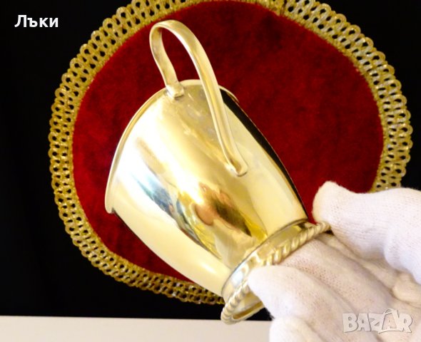 Месингова кана,латиера,каничка. , снимка 4 - Антикварни и старинни предмети - 39553351