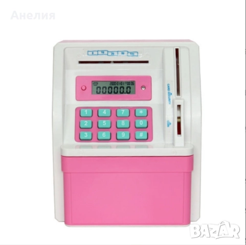 Сейф за деца тип "банкомат" с парола, снимка 7 - Други - 52467122