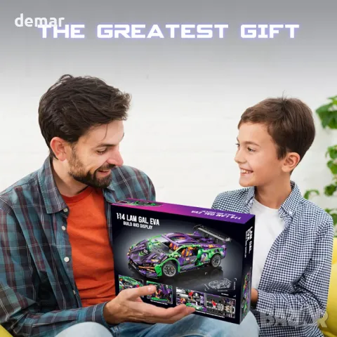 Under the Baubles Комплект за построяване на кола, 1:14 MOC модел, снимка 4 - Коли, камиони, мотори, писти - 47984012