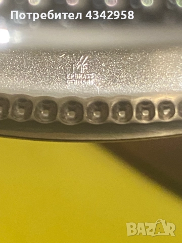 WMF Brilliant.Винтидж поставки за салфетки 2 броя. 1980-те. , снимка 3 - Антикварни и старинни предмети - 52921904