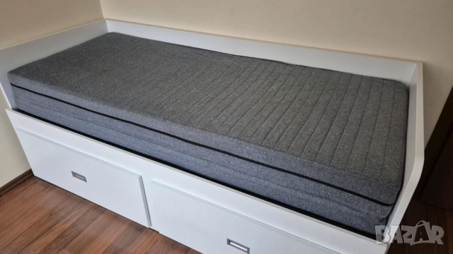 РАЗТЕГАЕМО ЛЕГЛО С 2-ДВОЕН МАТРАК БЕРГЕН 2 Х 80/200 СМ