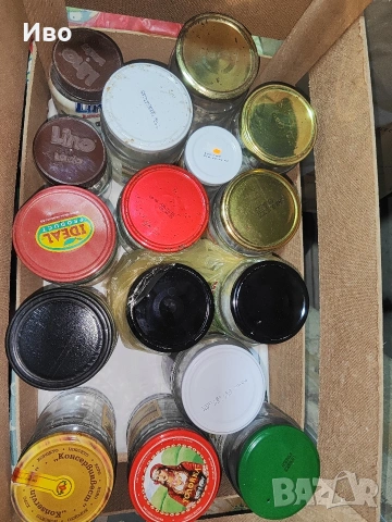 Буркани с капачка 29бр. - 570мл.и 720мл. по 0,47,ст 