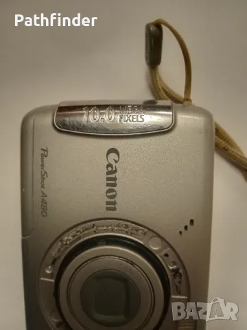 Фотоапарат Canon powershot A480, снимка 2 - Фотоапарати - 47513300