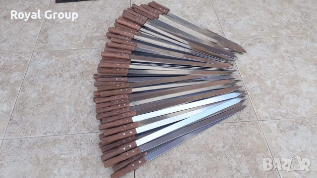 Плоски неръждаеми шишове за Адана кебап, снимка 11 - Други стоки за дома - 53403052