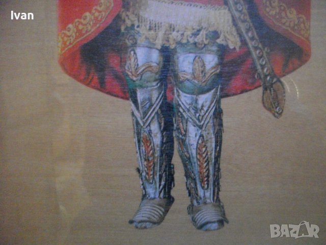 Съвременна Картина -Принт Върху Дърво-Рамкирана-Карл Велики-45,5х35,5 см, снимка 11 - Картини - 39776047