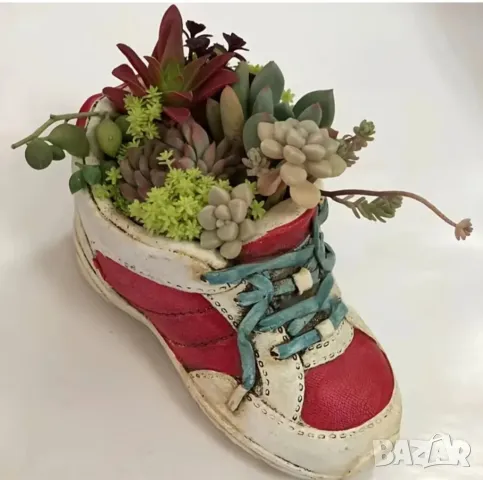 Молд кашпа обувка, снимка 4 - Форми - 49991386