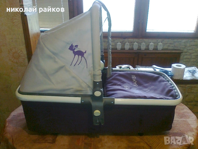 Бебешка - детска количка Лорелли 3 в 1, снимка 3 - Детски колички - 51857281