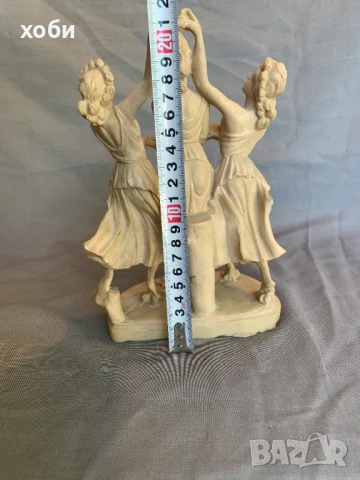 Трите грации - Статуетка , снимка 4 - Антикварни и старинни предмети - 51083694