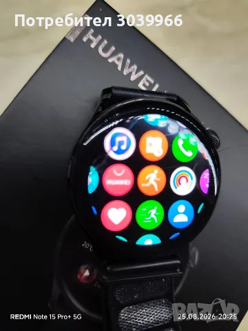 Huawei watch 3 eSIM, снимка 6 - Смарт часовници - 55805465