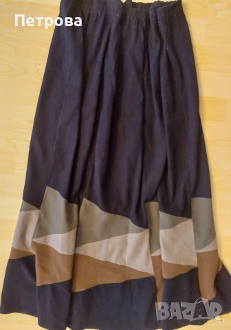 Елегантна и стилна велурена пола