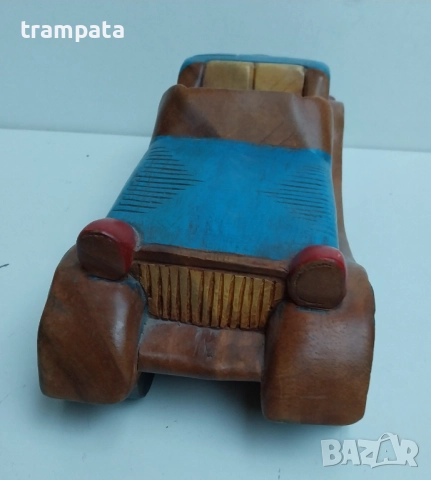 ТОП ОФЕРТА -50%  Стара немска дървена кола /автомобил, снимка 3 - Антикварни и старинни предмети - 52326024